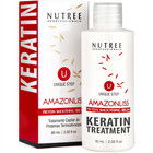 Brazilian Keratin Smoothing Treatment For Frizz Hair Straightening System 2oz
