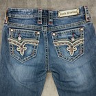 Rock Revival Womens Betty Boot Cut  Jeans Size 28 X 30