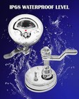 316 Stainless Steel Flush Latch Boat Deck Hatch Latch Marine Flush Twist Latc   