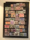 Collection Of Foreign Mint Used On Cards All British 100 All Different N213