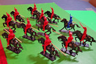 Nice Lot Of Timpo Mounted Napoleonic Lancers   A Few Others     