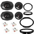 Jbl Stage3 Front   Rear Door Car Speakers W install Kit For 2015-2023ford F-150