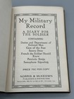 Antique My Military Record A Diary For The Soldier 1917 Unused Ww1 Wwi 