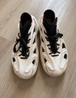 Adidas Adiplus Men   s Low Top Lace-up Athletic Sneakers White Black Orange