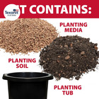 Planting Tub Kit For Aquatic Plants With Soil   Media  Outdoor Water Garden Plan