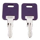 2x Rv Camper Keys G391 Compatible With Global Link  Fastec  Bauer  Lippert