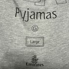 Emirates First Class Pajamas Set - Brand New And Sealed - Men   s Size Large