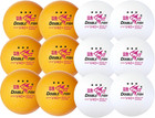 Ping Pong Balls - White   Orange 3-star Table Tennis Balls - High Performance V4