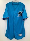 Rafael Brito  85 Miami Marlins Game Used Jersey Spring Training Size  46