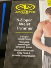 Brand New Athletic Works 5 Zipper Waist Trimmer -fits Waist Size 40-65 