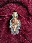 Copper Bullion In Skull Glass Bottle - 99 9   Pure - 44 Grams - Great Gift 
