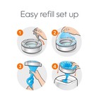 Diaper Genie Essentials 4 Pack Refills Unscented 320 Count Odor Control Bags