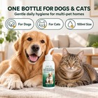 Amblora Ear Cleaner For Dogs pet Ear Rinse Foam cat Ear Cleaner 3 38oz