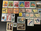 Gabon Small Lot Of 36 Mint   Used Stamps