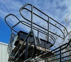 Industrial Stairway For Mezzanine   Platform Access 3 6   7  X 3stairs 