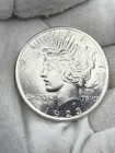 1923 Peace Silver Dollar Bu Brilliant Uncirculated Us Coin - Free Shipping  I202