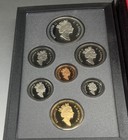 1991 Canada Double Dollar 7 Coin Proof Set With Case   Coa 
