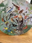 Vintage  Springbok Classic Round Puzzle Familiar Birds 1970 Complete Nice