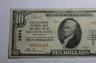 1929  10 Atlantic City National Note New Jersey  B000818a