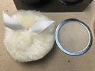 Towle Beauty Marks Sterling Silver Vanity Mirror Compact Powder Jar W Puff