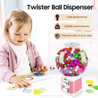 Gumball Machine Coin Bank Big Capsule Toys Candy Dispenser Vending Machine
