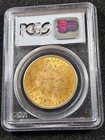      1895-p  20 Gold Liberty Head Double Eagle Coin Unc Pcgs Ms61
