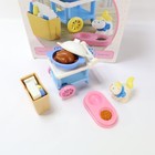 Fisher Price Dream Dollhouse Kitchen Kitty Set 1992 Complete Box Cart Turkey Bag