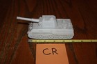 Vintage Marx Battleground Light Gray German  351 Army Tank Cr - Mpc  Timmee