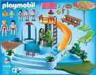 New Sealed Playmobil 4858 Family Fun Pool W slide 133 Pc Toy Playset Usa Seller
