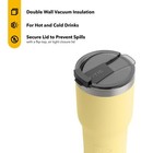 Rtic 20 Oz Insulated Tumbler Stainless Steel Coffee Travel Mug With Lid  Spil   