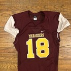 Nike Central State University Marauders Hbcu Game Worn Football Jersey Size L