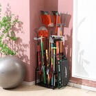 Garden Tool Organizer Heavy Duty yard Tool Tower Rack garage Storage Organizatio
