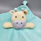 Cuddle Time Giraffe Baby Lovey Security Blanket Plush Knotted Stuffed Toy Soft
