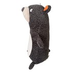 Pillowfort Bear Throw Pillow Black Speckled Plush Stuffed Animal 15 