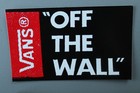Vans Off The Wall Skateboard Shoes Red Punk Og Z3c Vintage Skateboarding Sticker