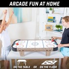 Gosports 40 Inch Table Top Air Hockey Game For Kids - Ac Outlet Powered Motor