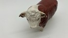 Beswick Hereford Bull Champion Of Champions 1363a Gloss Figure Cow Calf Vgc