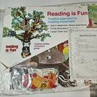 Vtg Peck 3d Reading Is Fun Reading Tree 4 Ft Large School Room Decor 1970s 80s