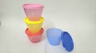 Tupperware Refrigerator 14oz Bowls Food Storage Containers Set Of 4- New