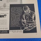 1956 Husqvarna Hva Mauser Rifle Crown Super Deluxe Grade Vintage Print Ad Art