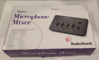 Vintage Radio Shack 4-channel Stereo Microphone Aux Mixer 32-1106  New Old Stock