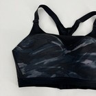 Victoria s Secret On Point Sports Bra Women s 36dd Black Camouflage Racerback
