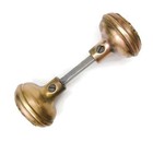 Pair Of Antique Vintage Eastlake Victorian Ornate Door Knobs W  Spindle Salvage