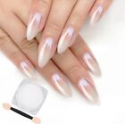Chrome Nail Powder Kit Metallic Pearl Mirror Glitter Dust For Diy Nail Art Desig