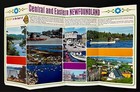 1967 Central Eastern Newfoundland Canada Tourist Guide Vintage Travel Brochure