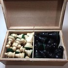 Vintage 1974 Olympiad Lardy Chess Set 3 5  King  W  Box Mint Jeux D echecs