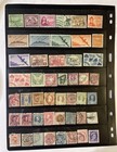 Lot Of New And Used Stamps From All Over The World Mostly  Are Off Paper 