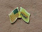 Vintage Hardee s Served With Pride American Flag Crew Employee Lapel Pin Flair