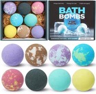 Bath Bombs For Men  8 Pack Organic Bath Bombs Set With Natural Essential Oils