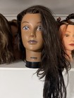 Burmax Whitney 100  Human Hair Mannequin Head With Extensions Used